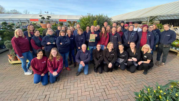 Perrywood Tiptree Named Number Two Garden Centre in the UK at National Conference & Awards